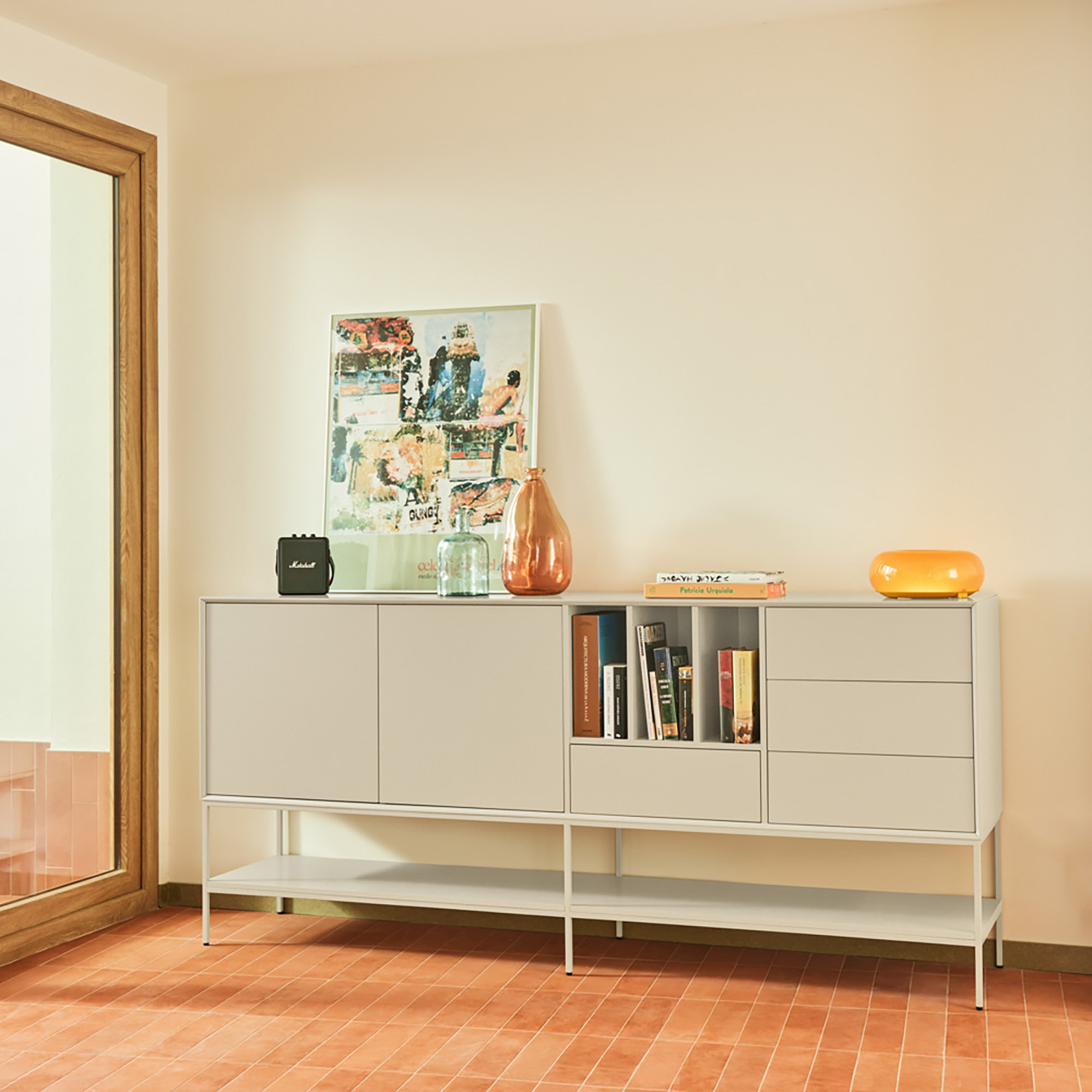 Komoda Platt 220 Cm Piaskowa Teulat