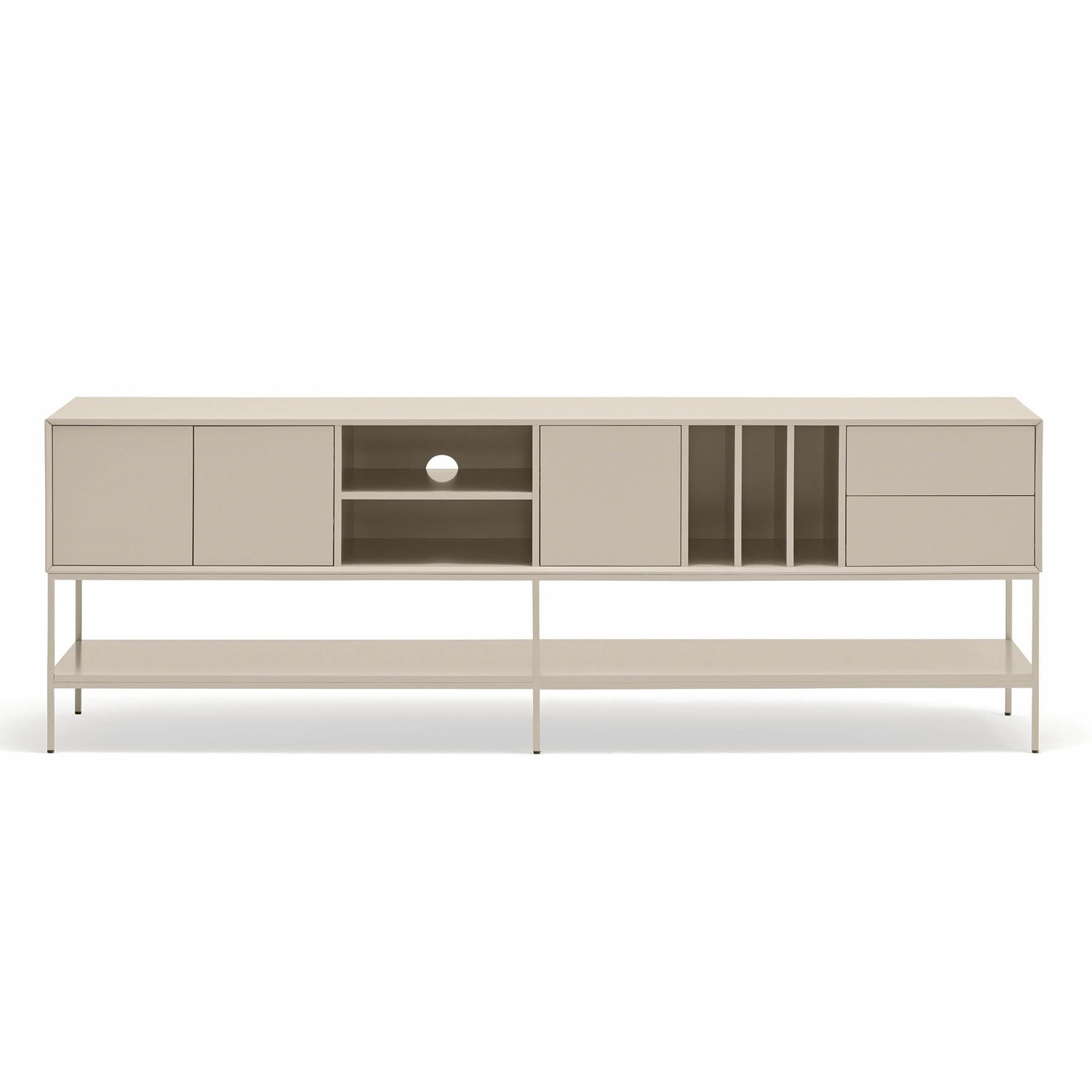 Komoda Tv Platt 220 Cm Piaskowa Teulat