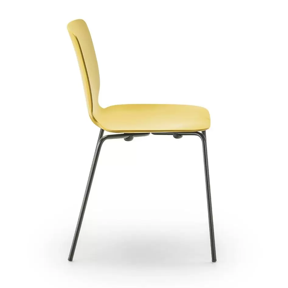 Krzesło Babila 2730 żółte Pedrali