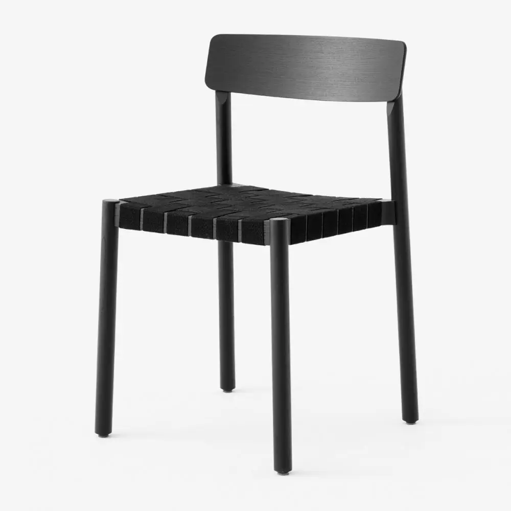 Krzesło Betty TK1 Black-Black Andtradition