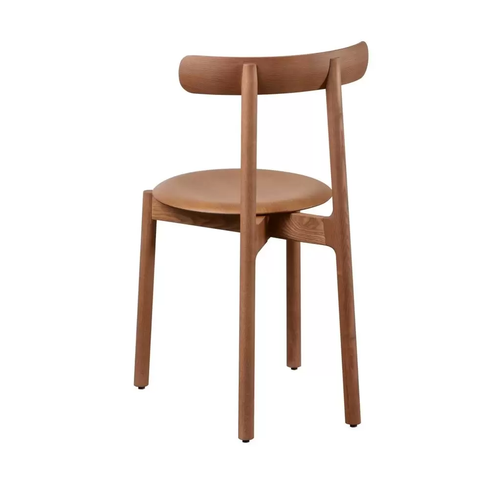 Krzesło Bice jesion bejcowany na orzech Miniforms