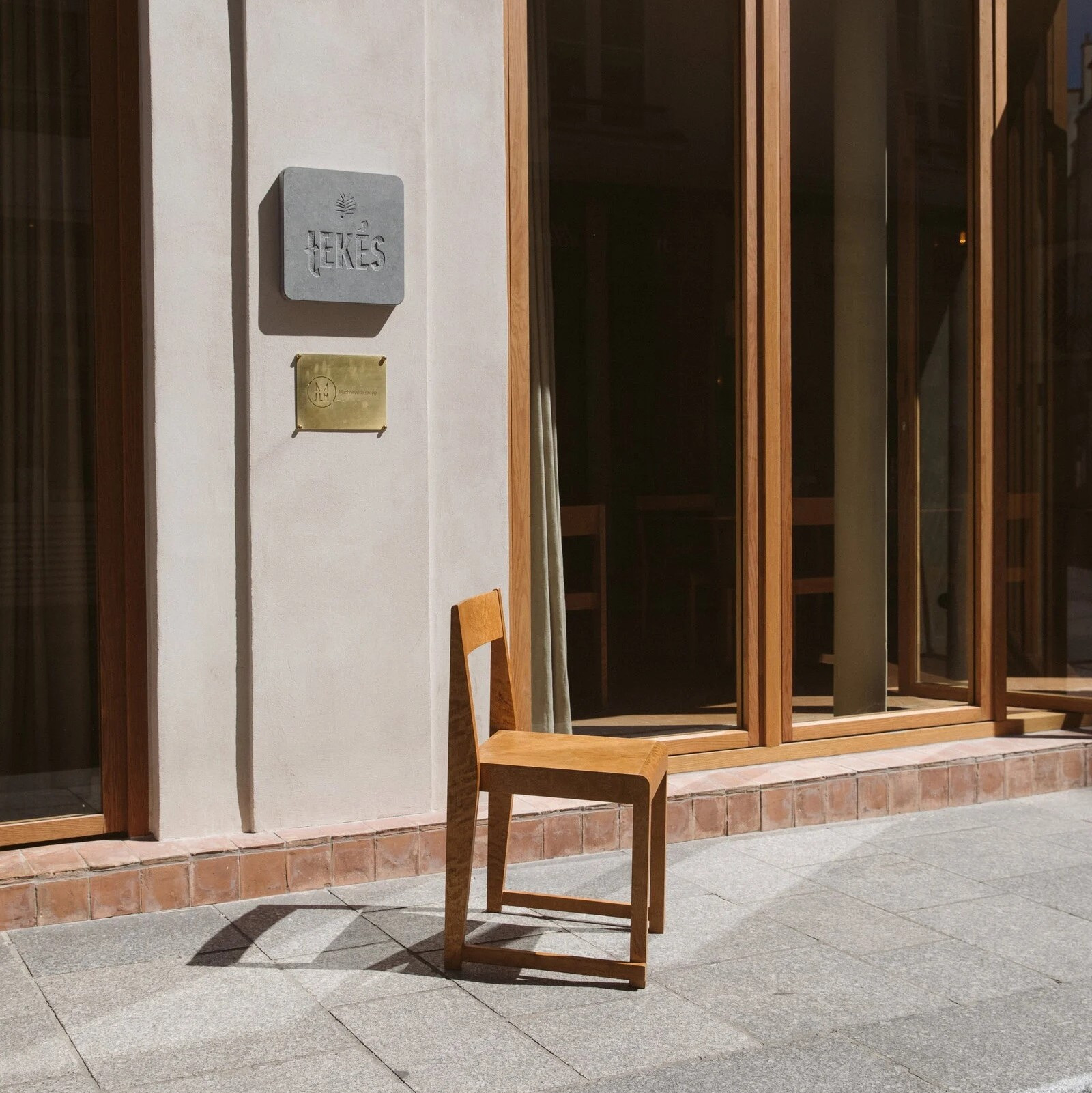 Krzesło Chair 01 Brązowe Frama