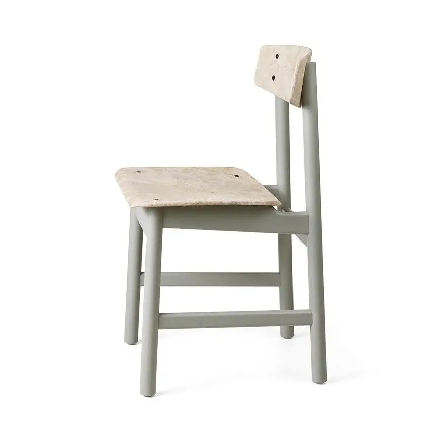 Krzesło Conscious Wood Waste Grey Mater