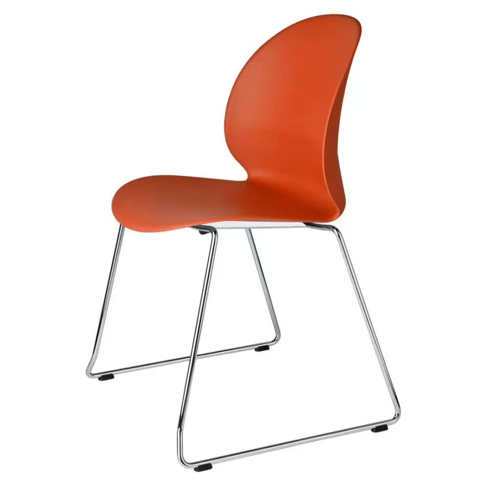 Krzesło N02-20 ciemny pomarańcz Fritz Hansen
