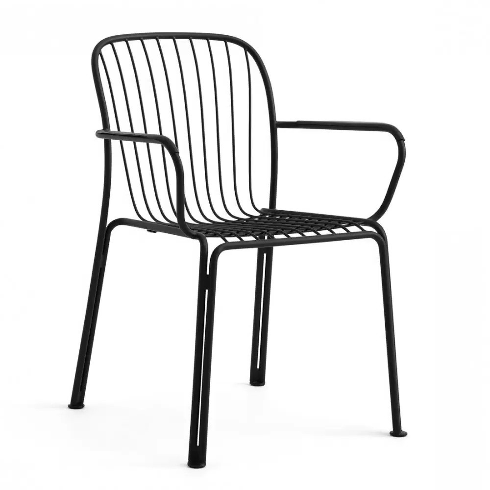 Krzesło Ogrodowe Thorvald Sc95 Czarne Andtradition