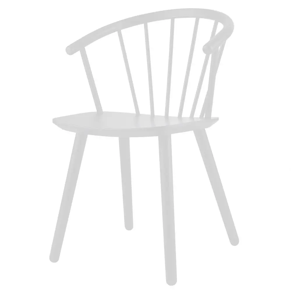 Krzesło Sleek białe Bolia