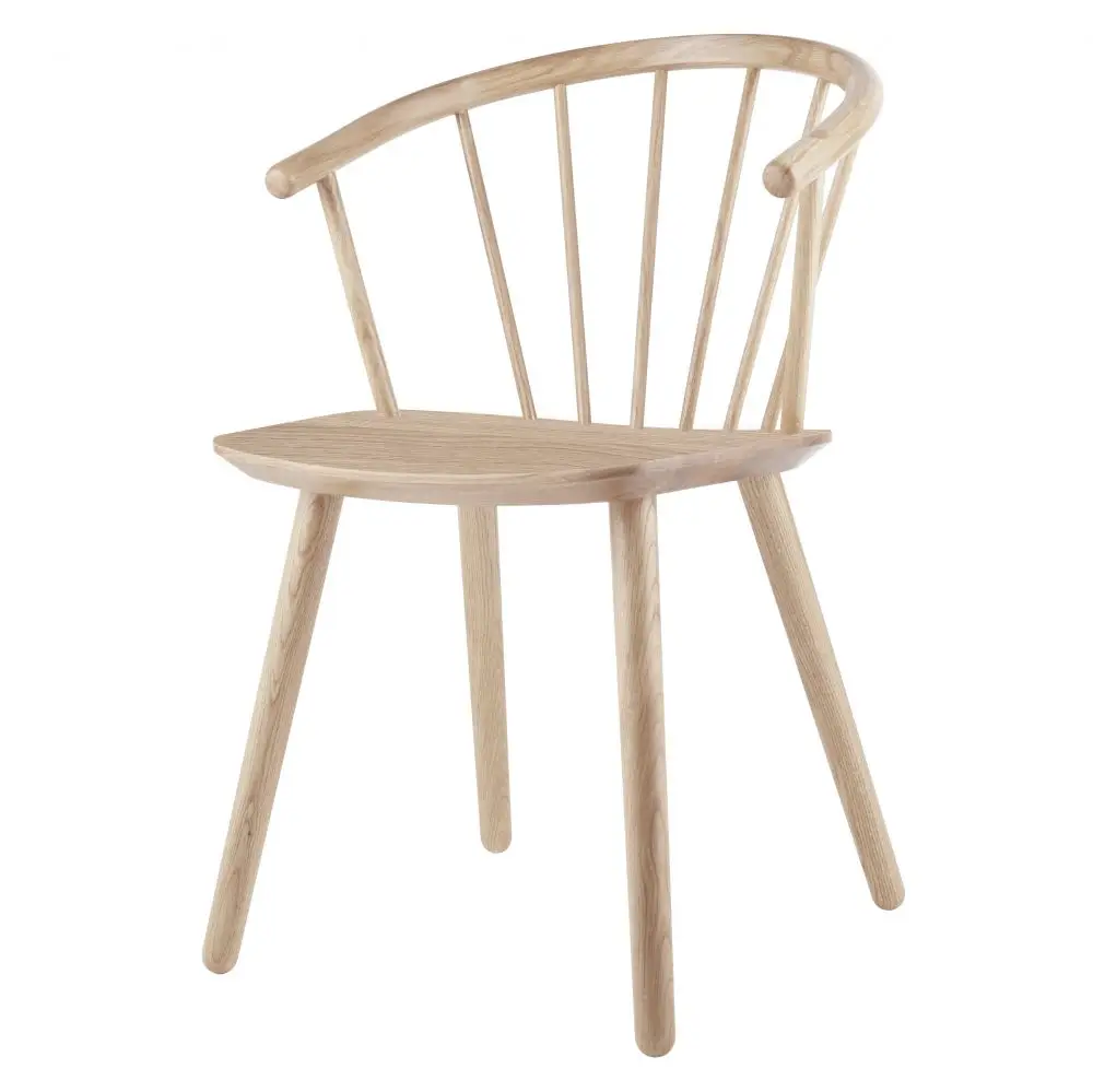 Krzesło Sleek dąb bielony Bolia