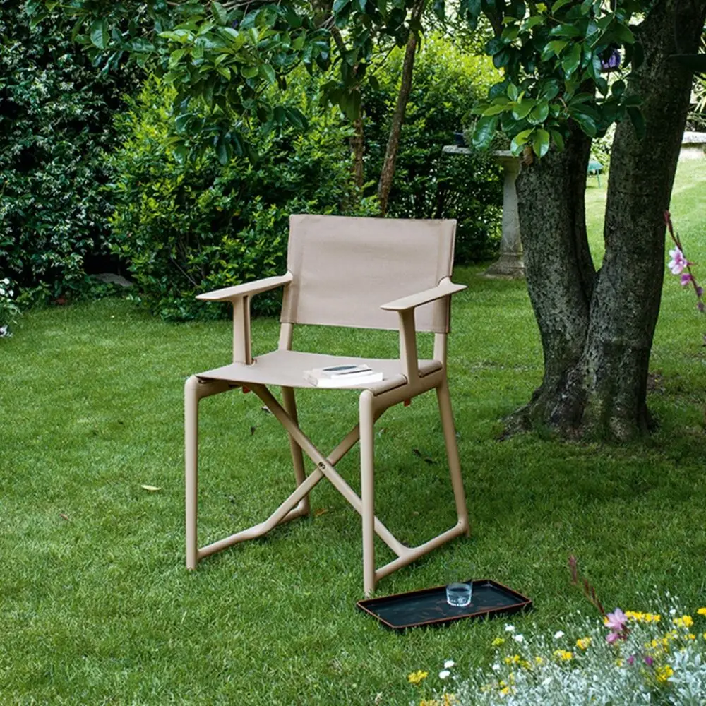 Krzesło ogrodowe Stanley beżowe Magis
