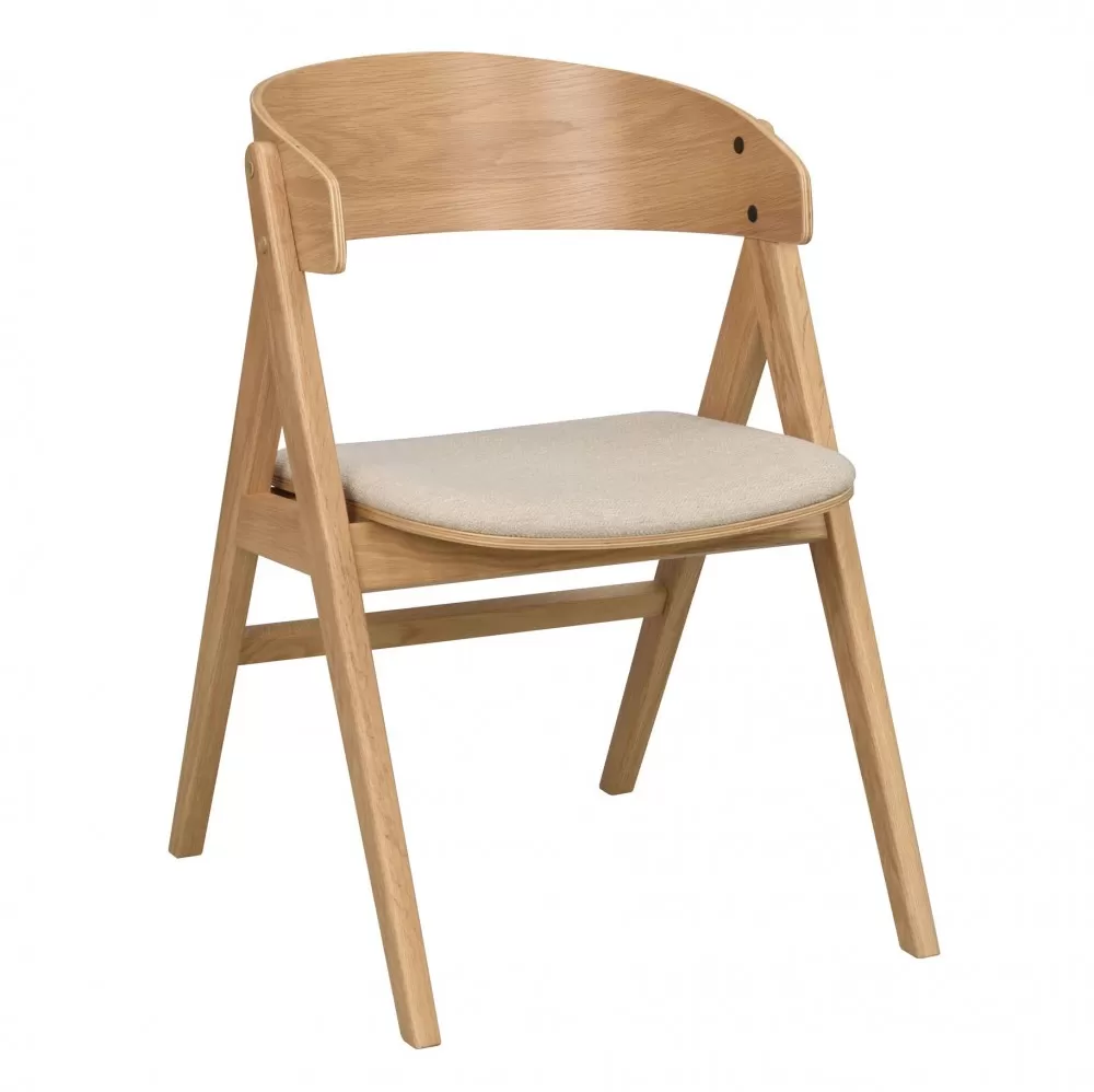 Krzesło Waterton beżowe Rowico