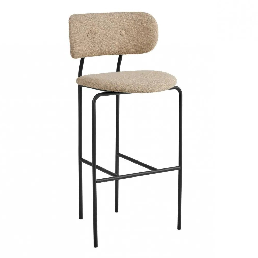 Krzesło Barowe Coco Dedar Around Boucle Gubi