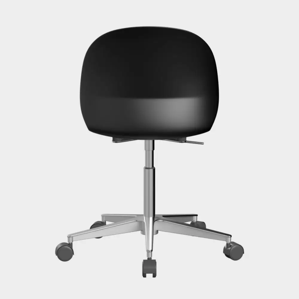 Krzesło biurowe N02-30 czarne Fritz Hansen