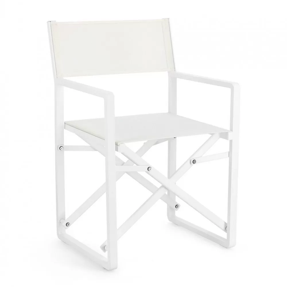 Krzesło ogrodowe Caro białe