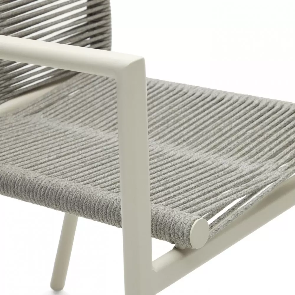 Krzesło ogrodowe Culip białe La Forma