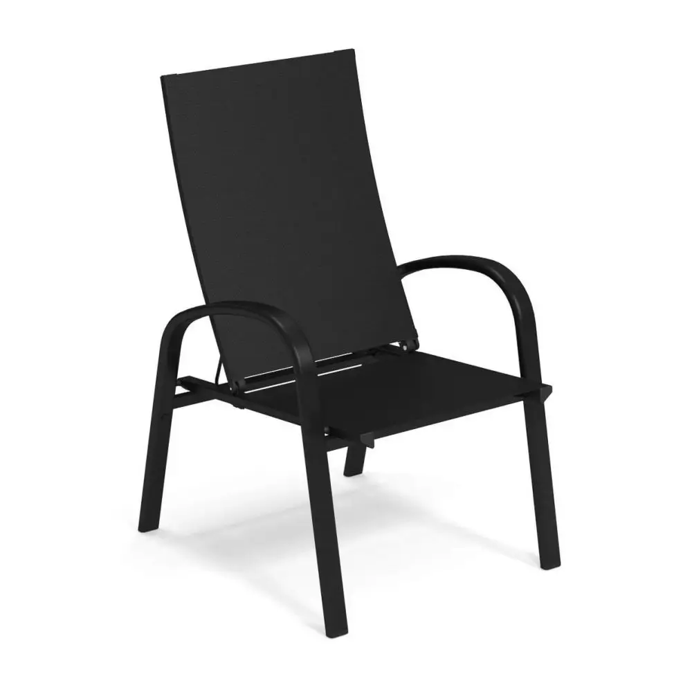 Krzesło ogrodowe Holly lounge czarny Emu