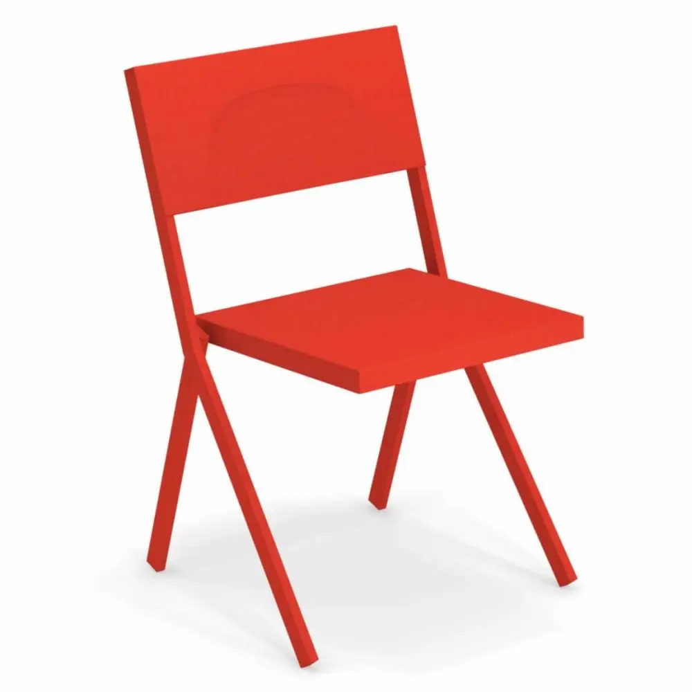 Krzesło ogrodowe Mia czerwone Emu