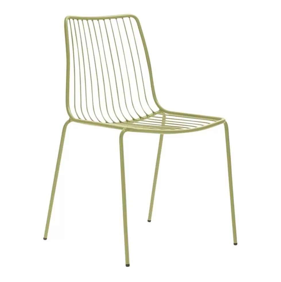 Krzesło ogrodowe Nolita 3651 zielone Pedrali
