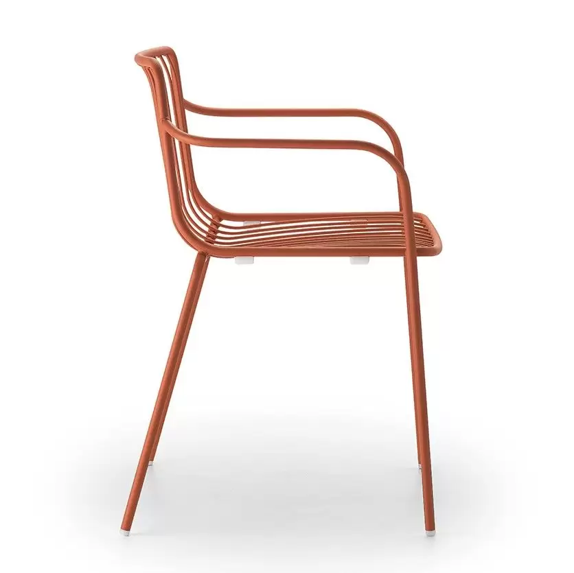 Krzesło ogrodowe Nolita 3655 pomarańczowe Pedrali