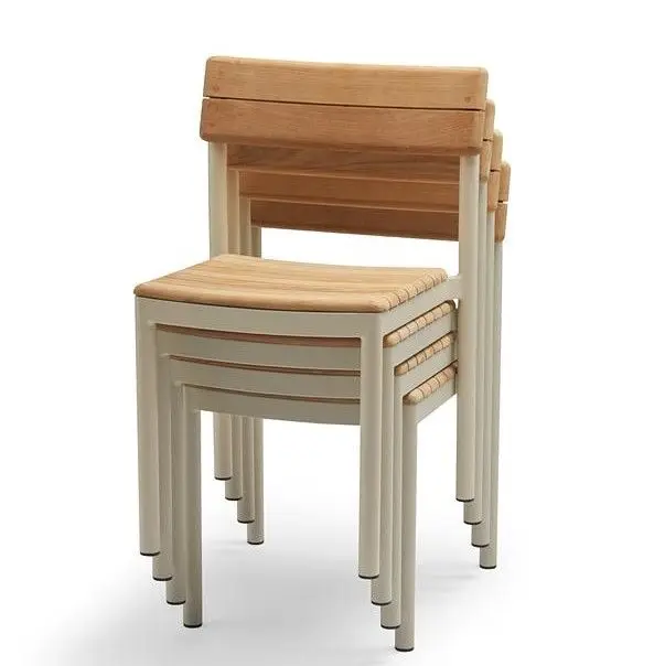 Krzesło ogrodowe Pelago kość słoniowa Skagerak