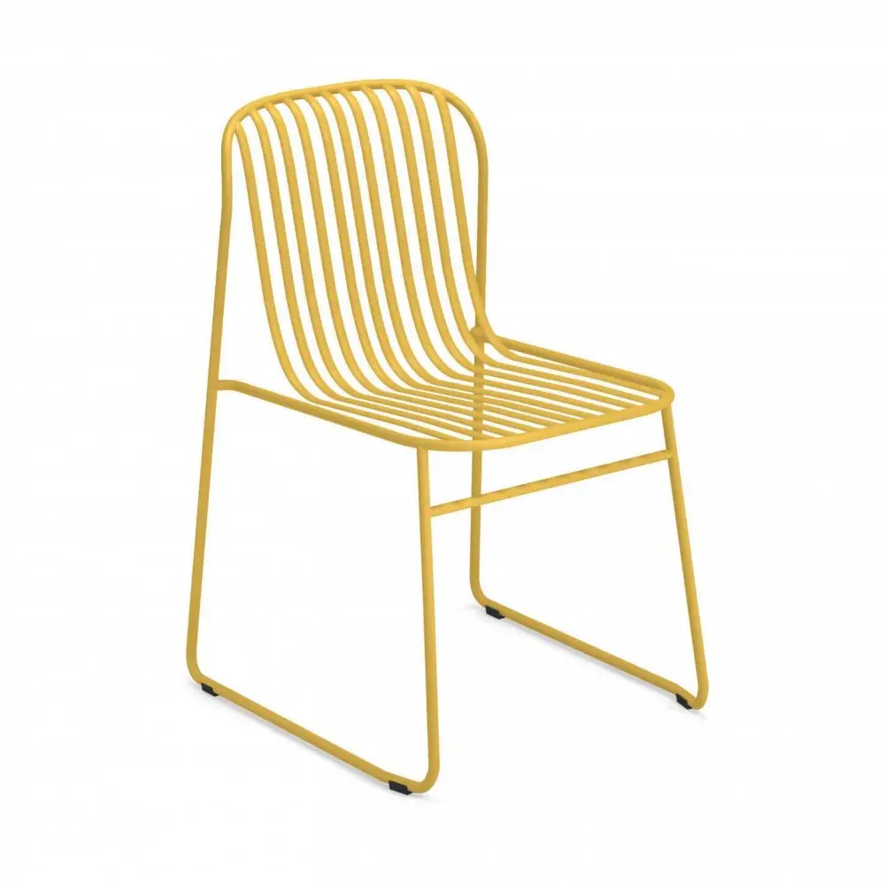 Krzesło ogrodowe Riviera żółte Emu