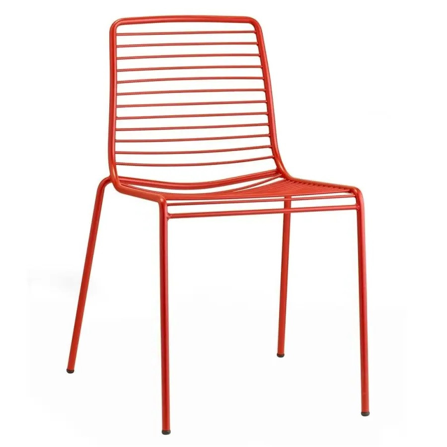 Krzesło Ogrodowe Summer Czerwone Scab Design