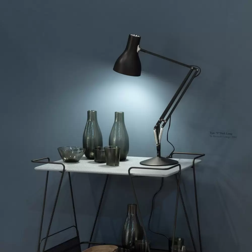 LAMPA BIURKOWA TYPE 75 JET BLACK ANGLEPOISE