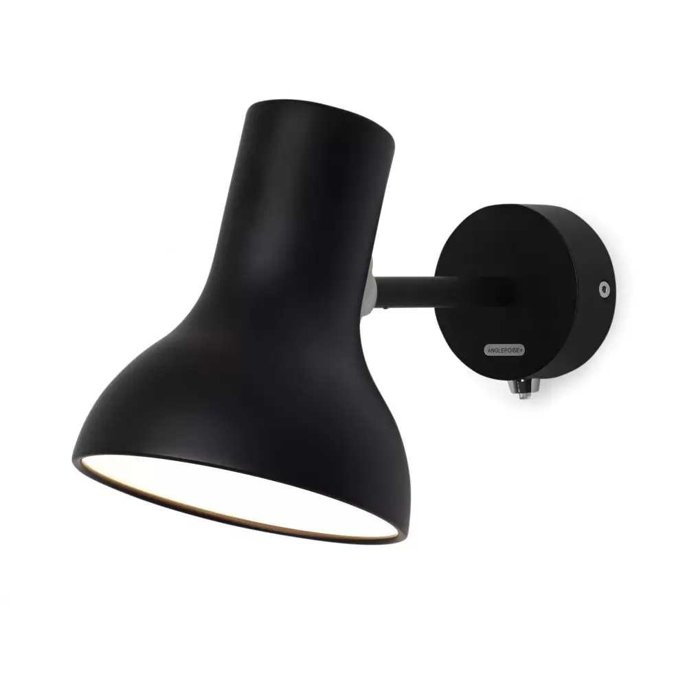 LAMPA ŚCIENNA TYPE 75 MINI JET BLACK ANGLEPOISE