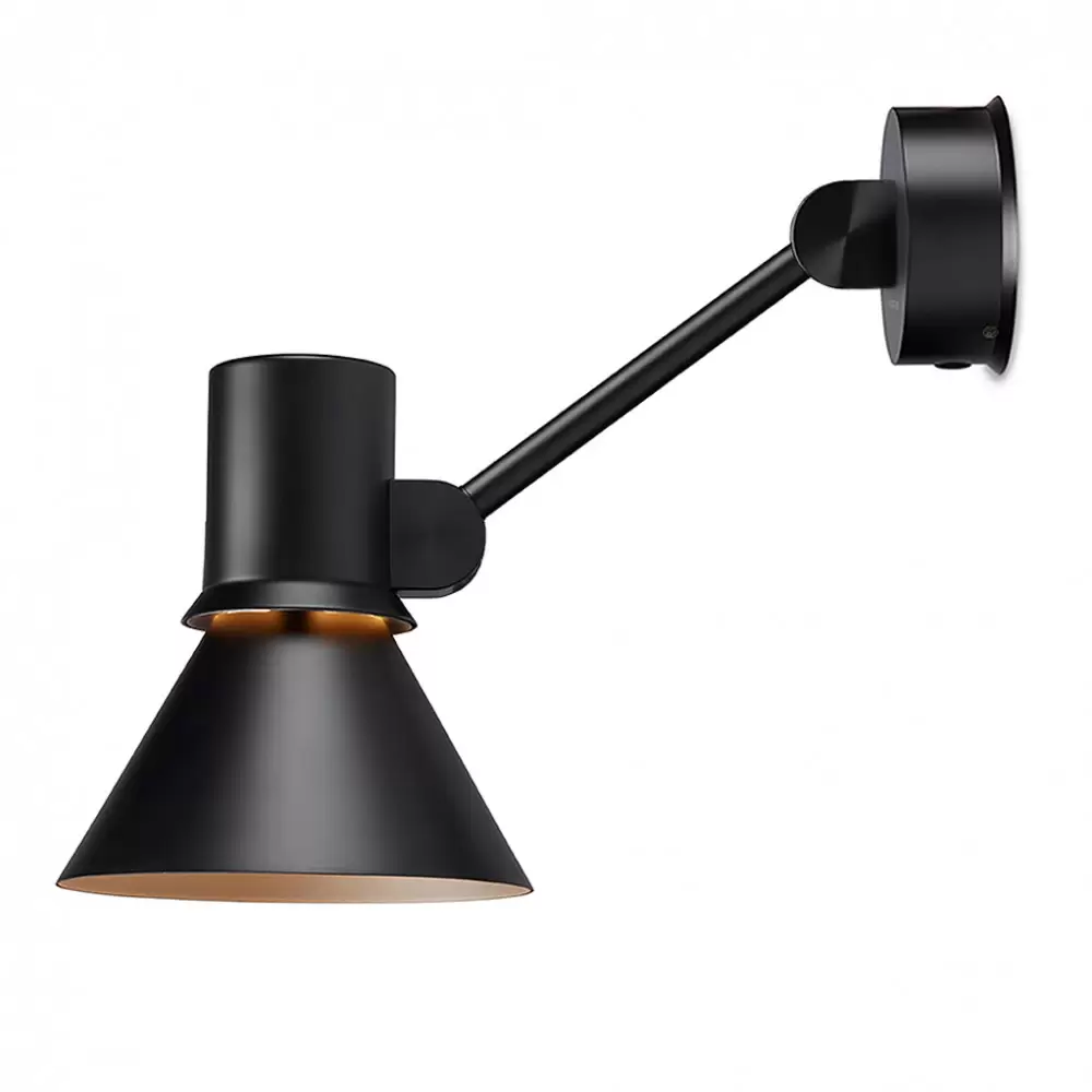 LAMPA ŚCIENNA TYPE 80 W2 MATTE BLACK ANGLEPOISE