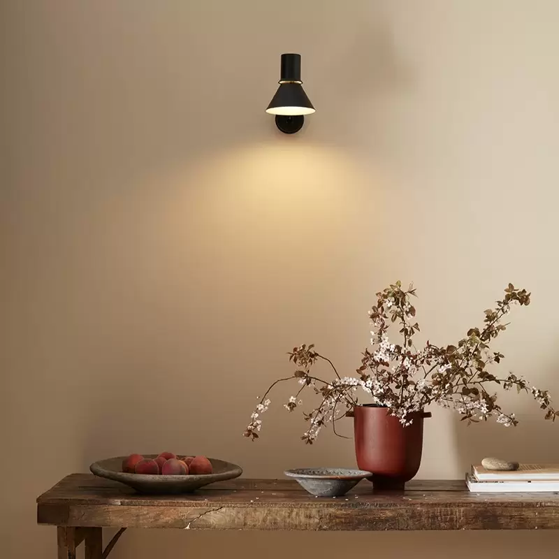 LAMPA ŚCIENNA TYPE 80 W2 MATTE BLACK ANGLEPOISE