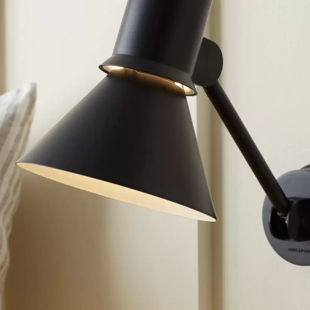 LAMPA ŚCIENNA TYPE 80 W2 MATTE BLACK ANGLEPOISE