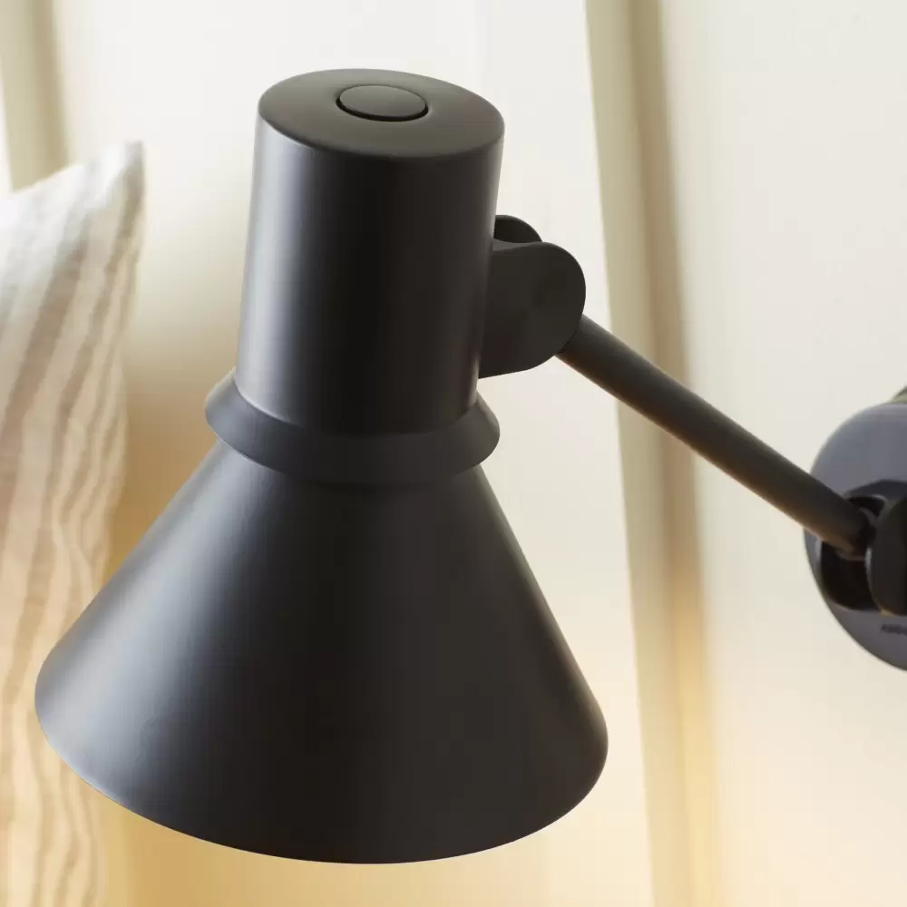 LAMPA ŚCIENNA TYPE 80 W2 MATTE BLACK ANGLEPOISE