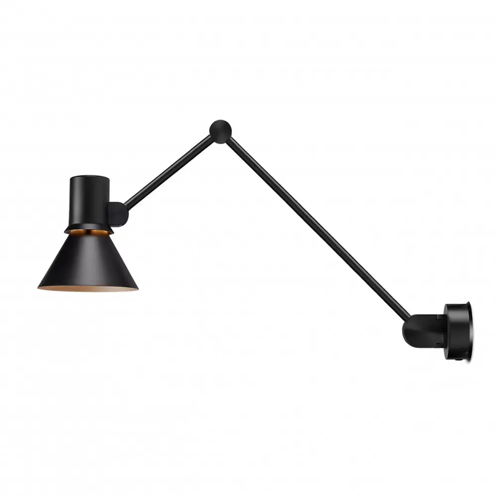 LAMPA ŚCIENNA TYPE 80 W3 MATTE BLACK ANGLEPOISE