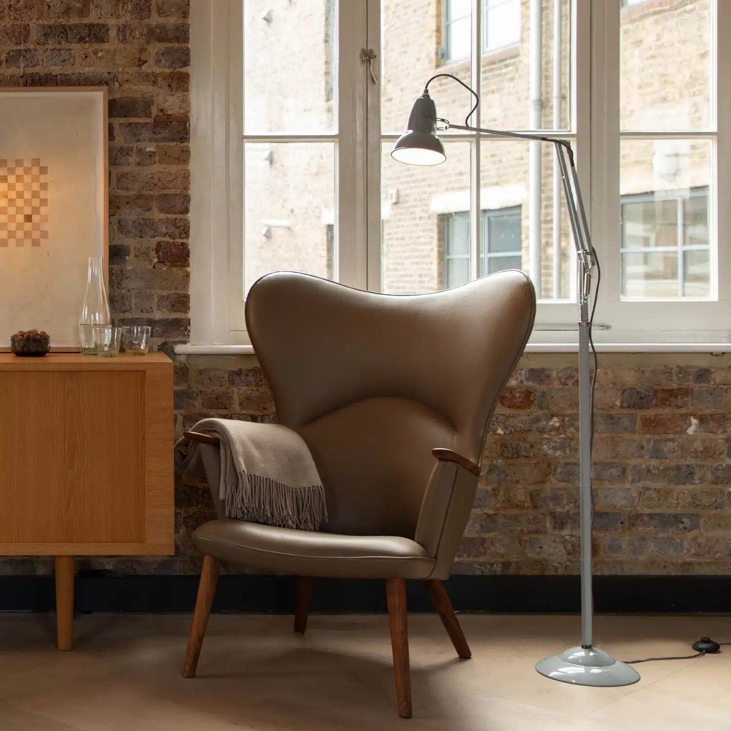 Lampa Podłogowa Original 1227 Dove Grey Anglepoise