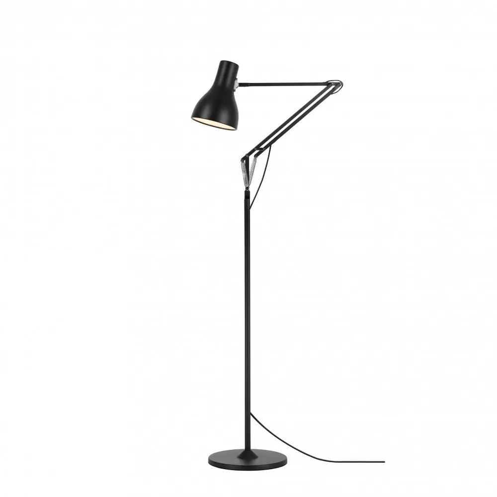 LAMPA PODŁOGOWA TYPE 75 JET BLACK ANGLEPOISE