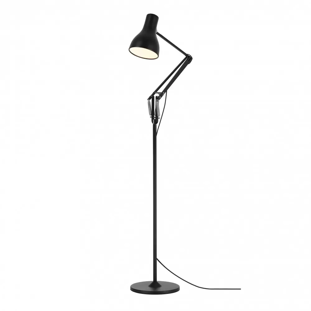 LAMPA PODŁOGOWA TYPE 75 JET BLACK ANGLEPOISE