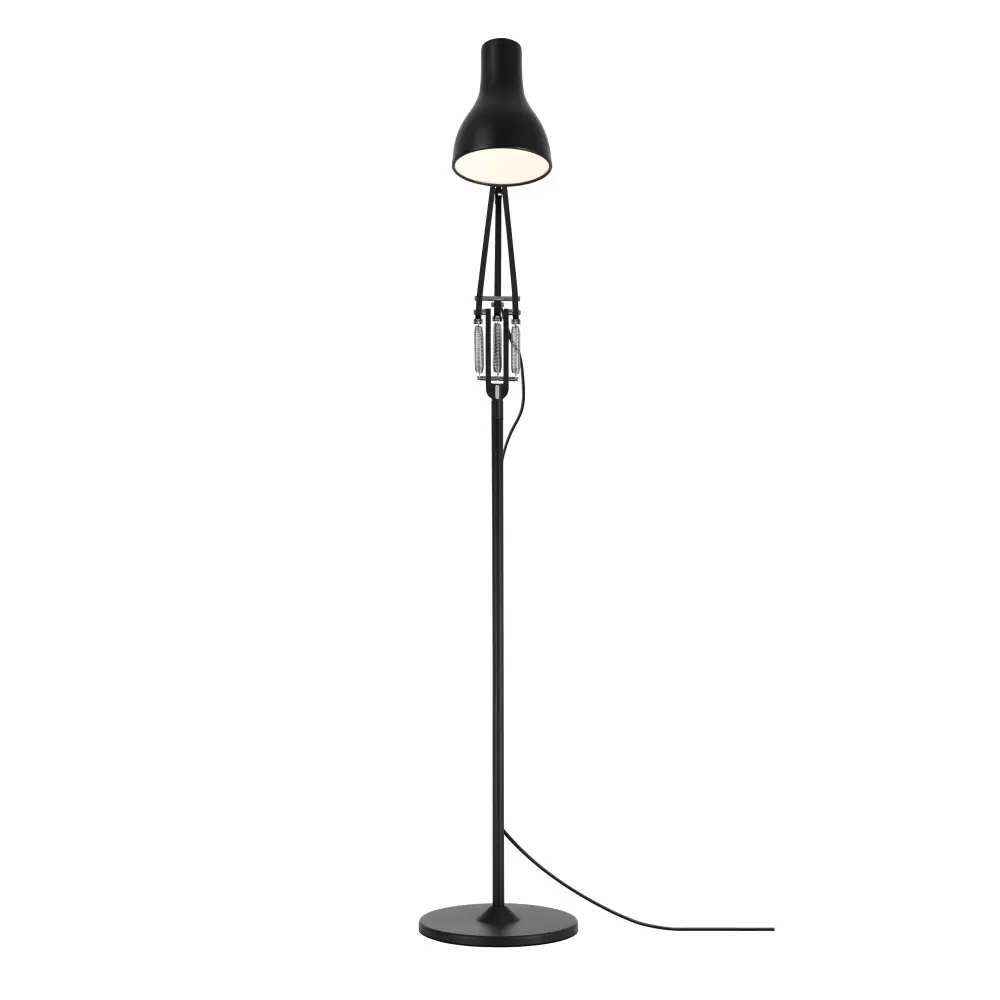 LAMPA PODŁOGOWA TYPE 75 JET BLACK ANGLEPOISE