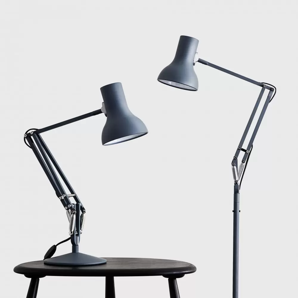 LAMPA PODŁOGOWA TYPE 75 SLATE GREY ANGLEPOISE