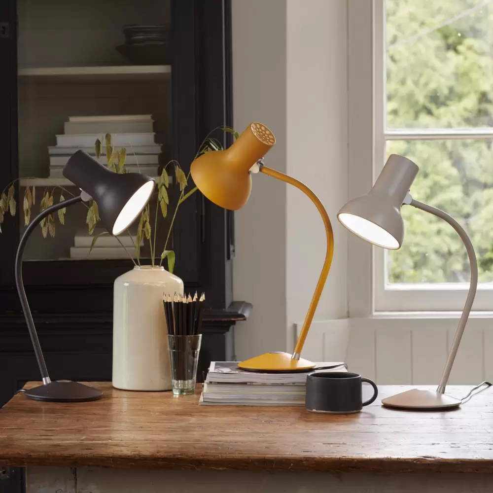 LAMPA STOŁOWA TYPE 75 MINI MOLE GREY ANGLEPOISE
