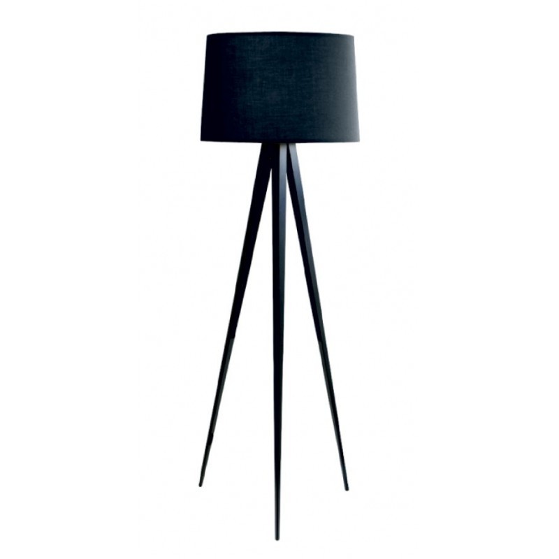 Lampa Podłogowa Heavy Black Nowoczesne Meble Design Włoskie Meble