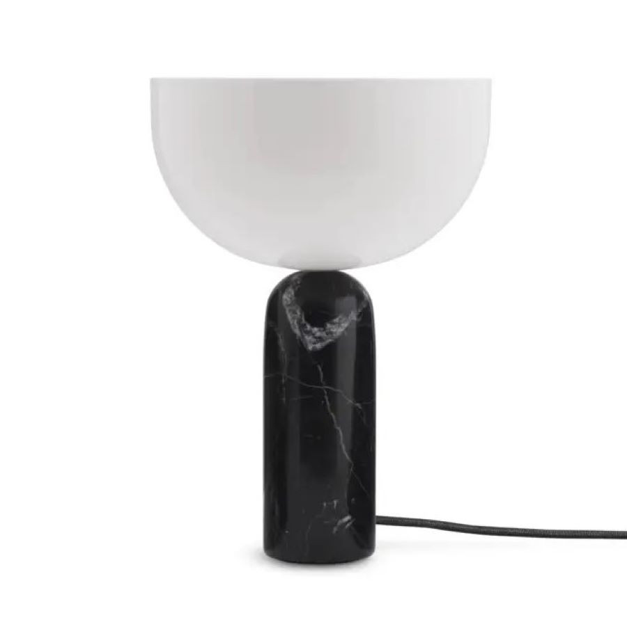 Lampa Stołowa Kizu 35 Cm Czarny Marmur New Works