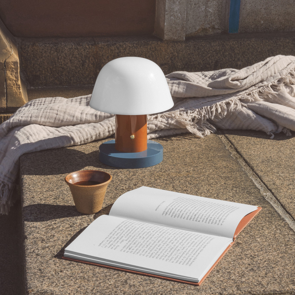 Lampa stołowa Setago JH27 Rust & Thunder Andtradition