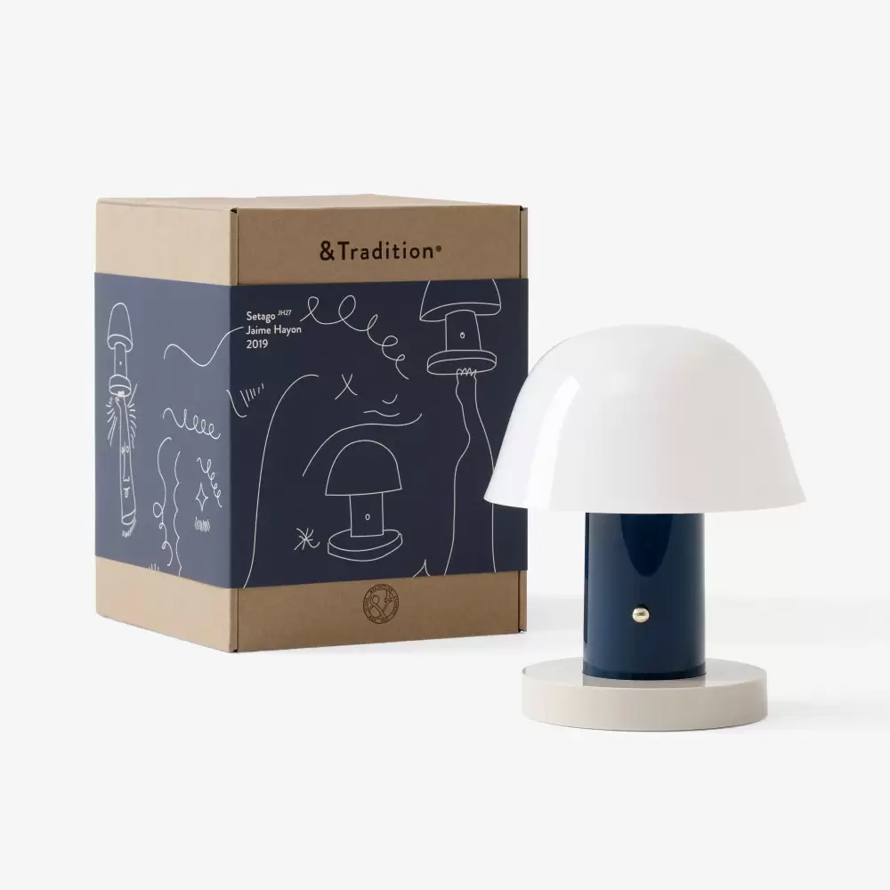 Lampa stołowa Setago JH27 Twilight & Sand Andtradition