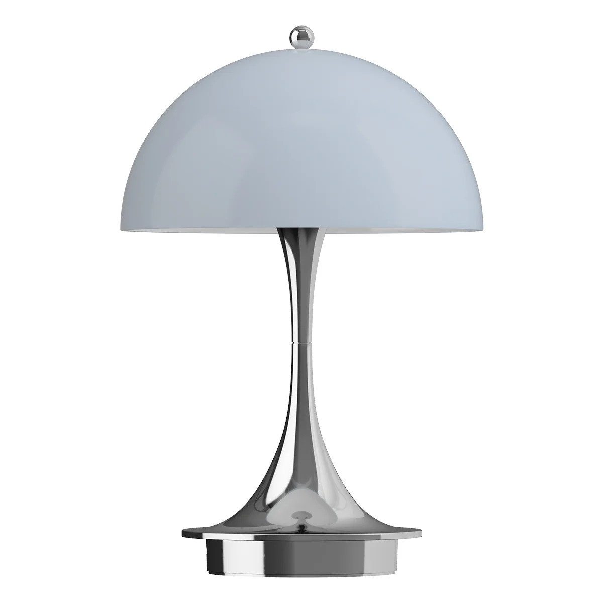 Lampa Przenośna Panthella Originals 160 Szaro-Srebrna Louis Poulsen