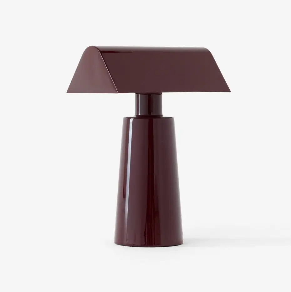 Lampa stołowa Caret MF1 ciemny burgund Andtradition