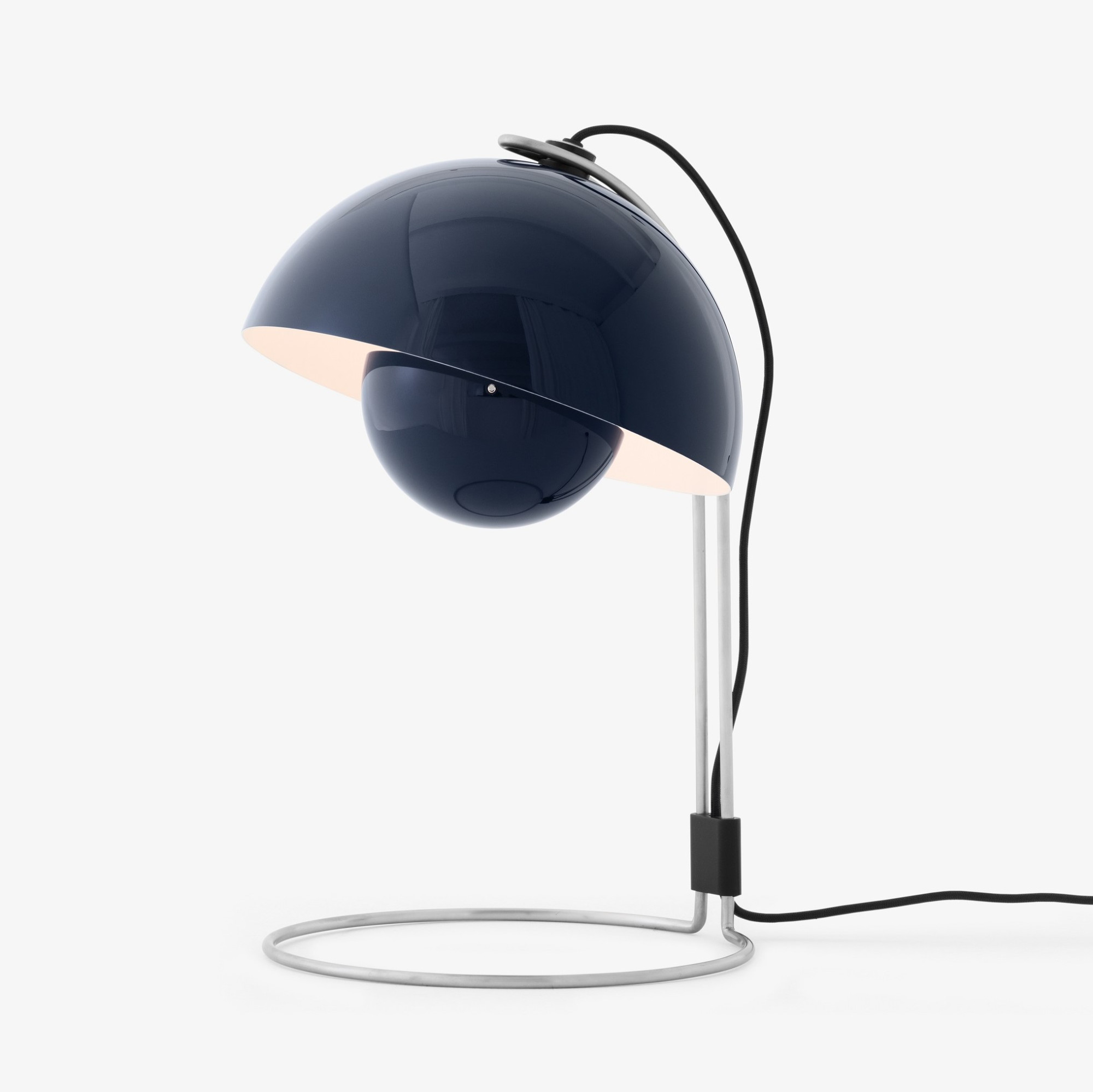 Lampa Stołowa Flowerpot Vp4 Steel Blue Andtradition