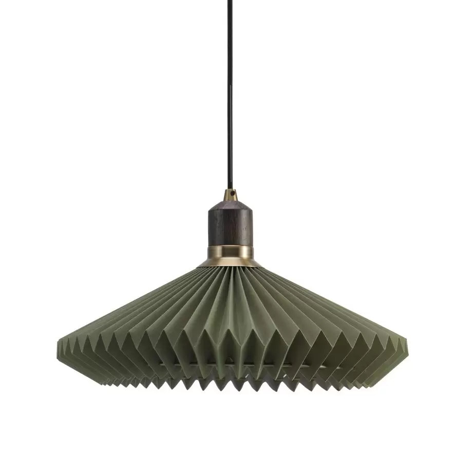 Lampa wisząca Paris 40 cm leśna zieleń Halo Design