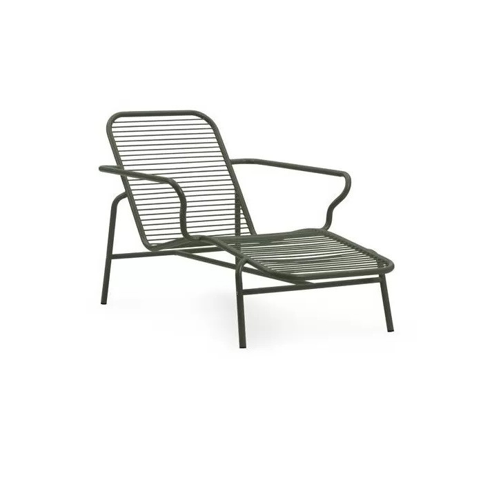 Leżak Ogrodowy Vig Ciemnozielony Normann Copenhagen