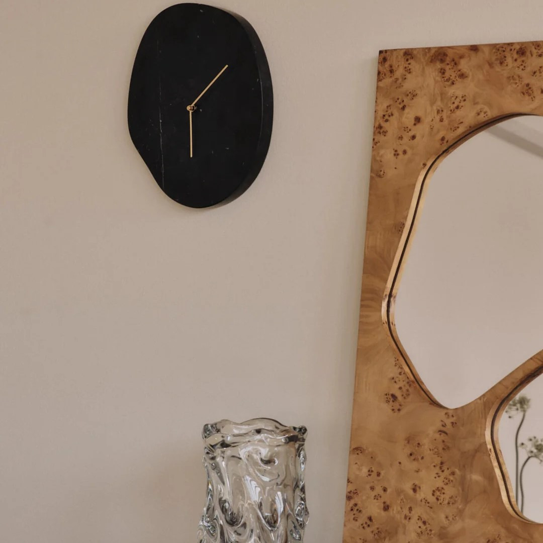 Lustro Ścienne Folia 80 Cm Naturalne Ferm Living