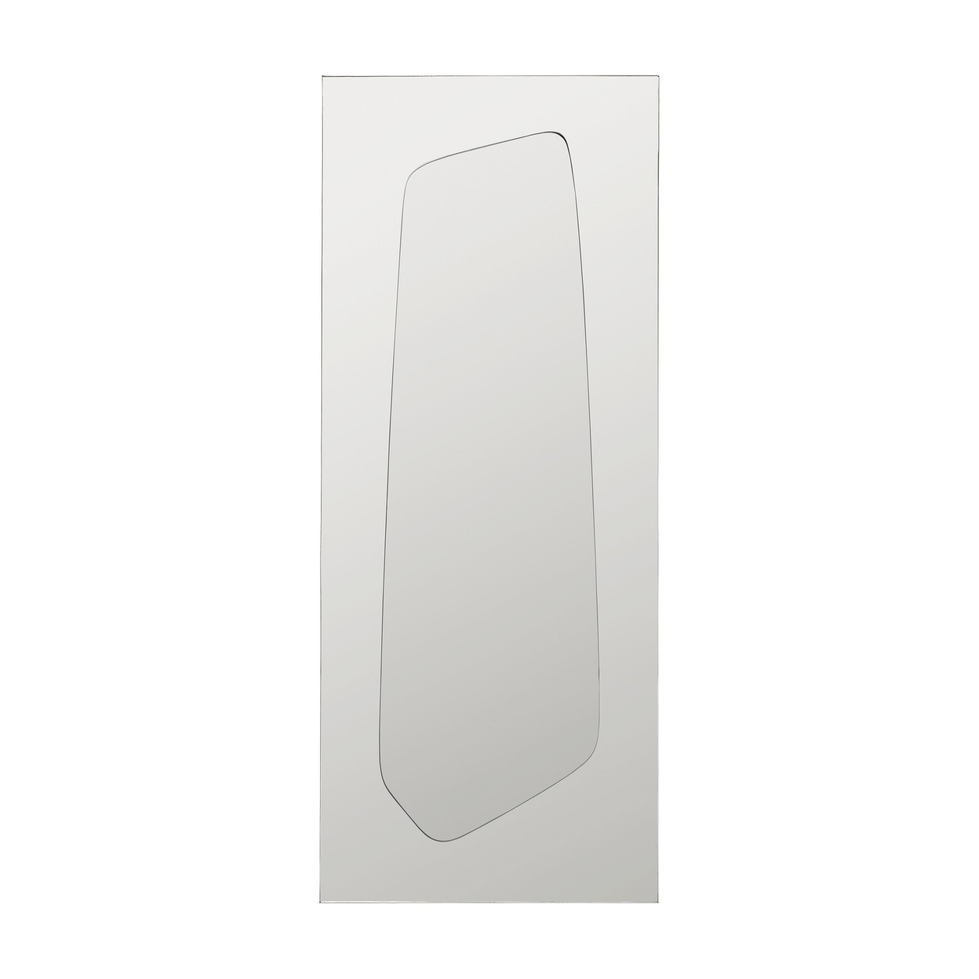 Lustro Ścienne Folia 135 Cm Srebrne Ferm Living