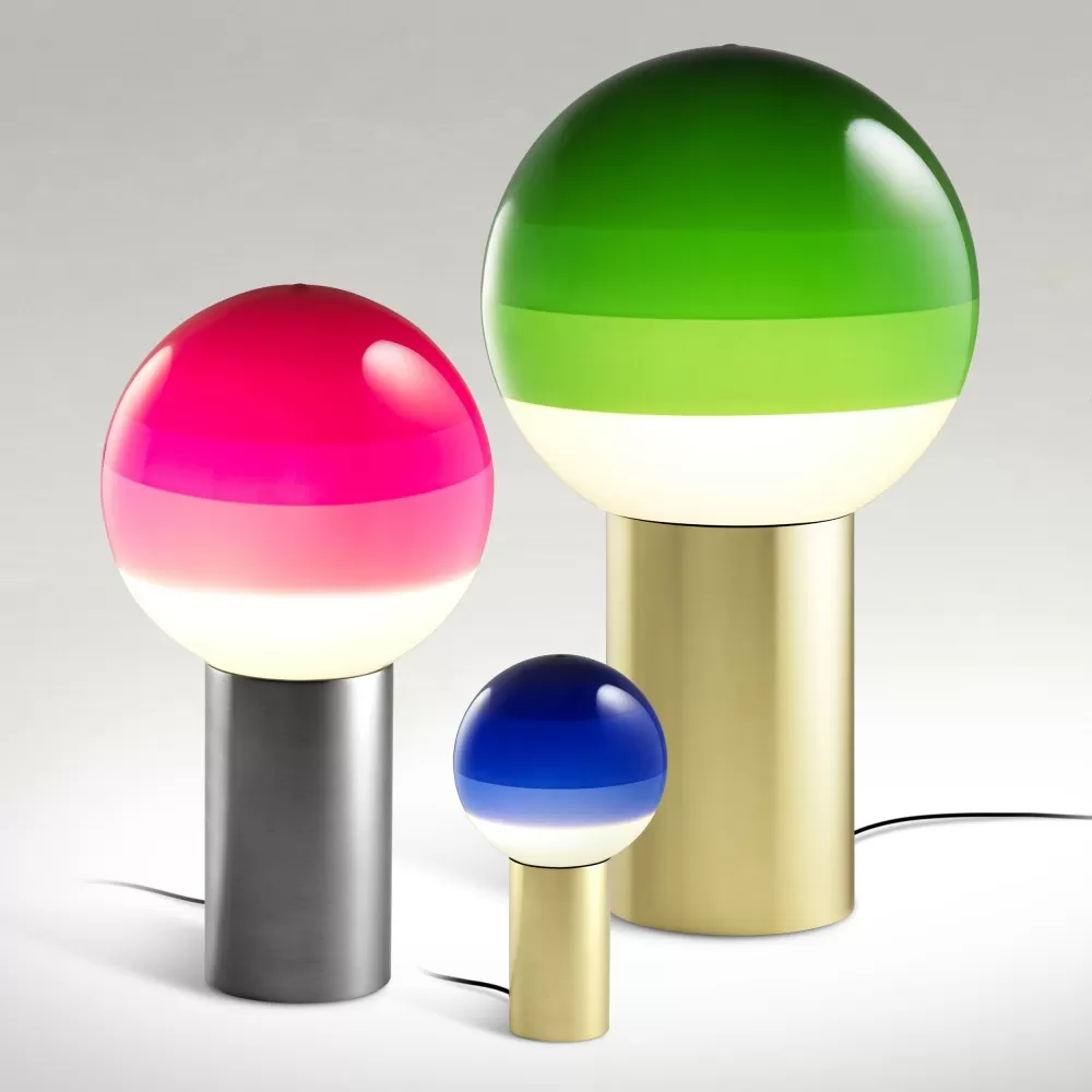 Lampa Stołowa Dipping Light S White Brass Marset