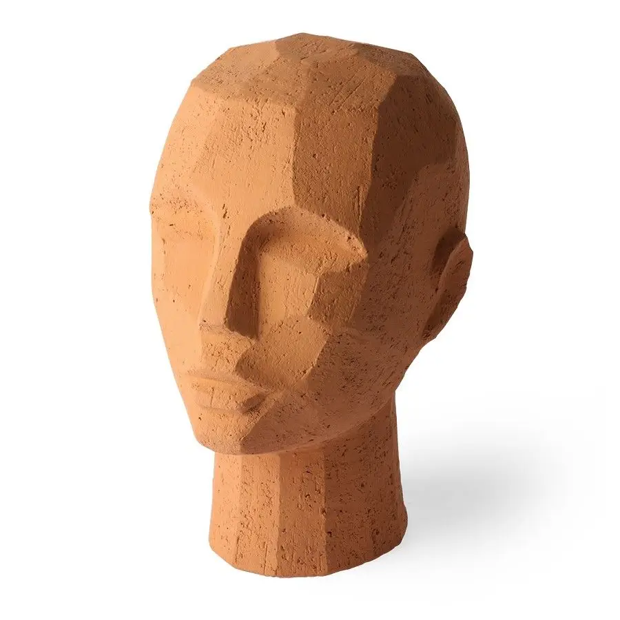 Rzeźba Głowy z terakoty HKliving